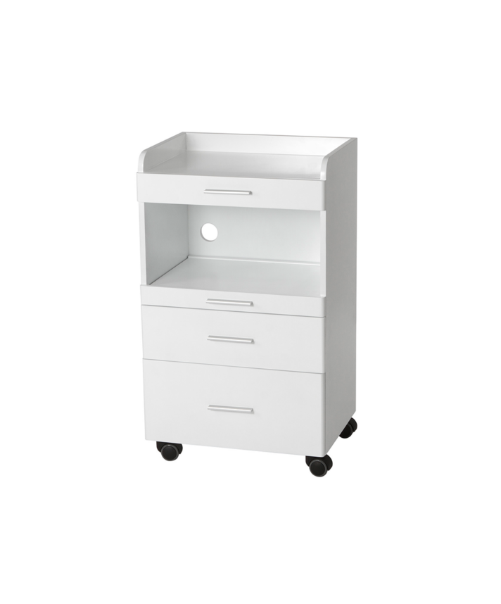 Carrello Aux per Estetica e Spa con 3 Cassetti